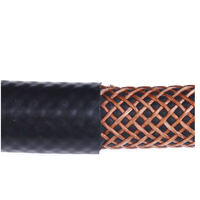 Tuyau d'air en caoutchouc NR+SBR résistant à l'huile et aux hautes températures, tressé en fibre haute résistance, 1/4-1'', 50m/100m, 20bar/300psi, pour usage industriel