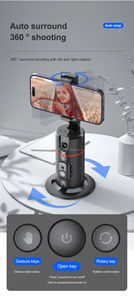 P02 KI-Überwachung Gimbal faltbares Smartphone Rotation Gimbal Handy Videoaufnahme Desktop-Überwachung Vlog-Stabilisator für iPhone 15 - Product Image 6