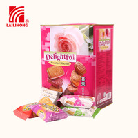 Assortiment roomkoekjes met chocolade, kaas, koffie & zoute smaken - zoutarme snack met knapperige textuur