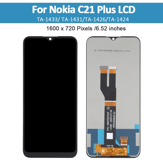 Mobile Phone Lcd for Nokia C21 Plus Touch Screen Replacement Digital Panel Display for Nokia C21 Plus