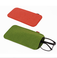 Étui en feutre pour lunettes de lecture, pochette de support de lunettes de soleil pour la Protection des lunettes et le rangement de voyage