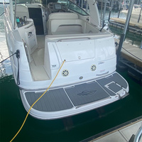 Tapis de plateforme de bain pour bateau 2004 Chaparral 210 SSI en mousse EVA imitation teck, style SeaDek MarineMat Gatorstep, auto-adhésif