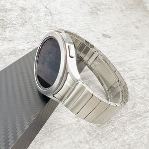 <span class=keywords><strong>Bracelet</strong></span> à maillons pour <span class=keywords><strong>Samsung</strong></span> <span class=keywords><strong>Galaxy</strong></span> <span class=keywords><strong>Watch</strong></span> <span class=keywords><strong>4</strong></span> 40 mm 44 mm, <span class=keywords><strong>bracelet</strong></span> <span class=keywords><strong>Galaxy</strong></span> <span class=keywords><strong>Watch</strong></span> <span class=keywords><strong>4</strong></span> <span class=keywords><strong>Classic</strong></span> 42 mm 46 mm, sangle de remplacement avec connecteur en arc - Product Image 2
