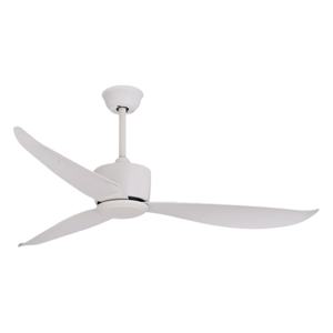 พัดลมเพดานดีซี บีแอลดีซี ขนาด 52 นิ้ว 3 ใบพัด วัสดุ ABS พร้อมรีโมทคอนโทรล ระบบจ่ายลม 3 ระดับ สไตล์โมเดิร์นแบบมินิมอล - Product Image 1