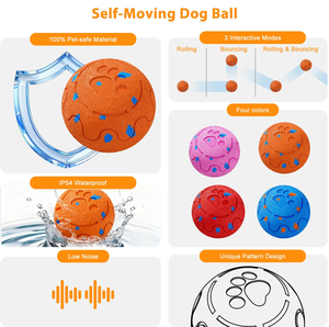 2026 New Smart Pet Toy Rolling <b>Ball</b> for Cat <b>Dog</b> Motion Activated Rechargeable Interactive High Quality <b>Dog</b> Toy <b>Ball</b> - Product Image 2