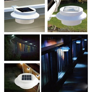 Đèn Chiếu Sáng Ngoài Trời 3 Bóng Led, Đèn Máng Xối, Mái Nhà, Lối Đi, Bể Nước, Năng Lượng Mặt Trời - Product Image 6