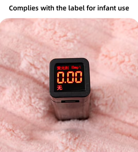 Serviette <span class=keywords><strong>de</strong></span> séchage pour cheveux en microfibre absorbante, serviette Baotou, personnalisable pour femmes, couleur unie, coton, séchage rapide - Product Image 6