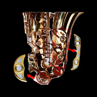 Good Quality Professional Musical Instrument Brass Key Guard Alto and Baritone Instrument Saxophone Accessories for Repair