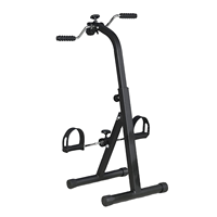 Mini-stepper d'exercice réglable en hauteur pour usage domestique avec bande de résistance - Appareil d'exercice pour les mains et les pieds avec compteur LCD