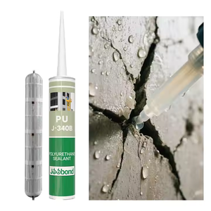 Joobond 600ml Mastic PU Noir, Mastic de jointure en polyuréthane, Pâte de construction pour carreaux blancs, travail du bois, emballage, Colle époxy polyvalente - Product Image 5