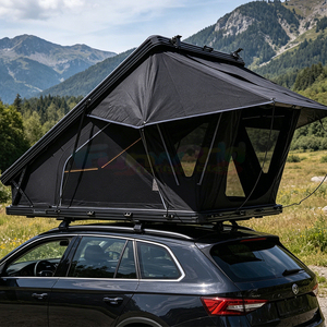 Aluminum 4 Person Lightweight Hardshell Car Rooftop Tent Hard Shell Camping Dachzelt Carpa De Techo Hard Shell Roof Top Tent - Product Image 4