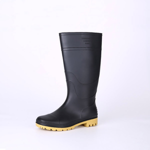Tùy Chỉnh Thép Toe An Toàn Công Việc Khởi Động Chống Smash PVC Không Thấm Nước Chiến Thuật Săn Bắn Câu Cá Nông Nghiệp Dài Wellington Khởi Động Chiến Đấu - Product Image 4