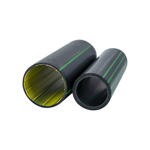Tuberías de Suministro de Combustible <span class=keywords><strong>CR</strong></span> HDPE de Doble Capa SDR11 Negras con Franjas Verdes, Accesorios de 6/12 m de Longitud para Sistema Subterráneo de Gasolineras - Product Image 3