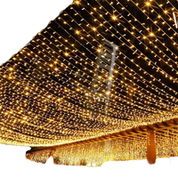 Guirlandes lumineuses LED d'extérieur 12V RGB Aurora pour arbres de Noël, décoration de jardin et de rue