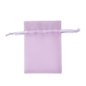 Sac en soie QIAN LI avec cordon de serrage, emballage pour bijoux, sac cadeau avec motif à pois pour les fêtes de mariage - Product Image 4