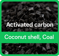 Catalyseur à base de charbon en bois noir de haute qualité Charbon actif au palladium Coque de noix de coco Charbon actif pour produits chimiques en papier