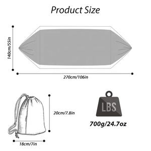Hamaca portátil para acampar al aire libre, tienda de campaña con dosel impermeable, hamaca - Product Image 2