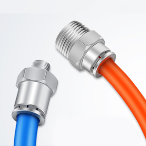 Phụ kiện khí nén bằng thép không gỉ 304, kiểu nối đẩy PC8-02, chịu áp suất cao, khớp nối ống khí. - Product Image 4