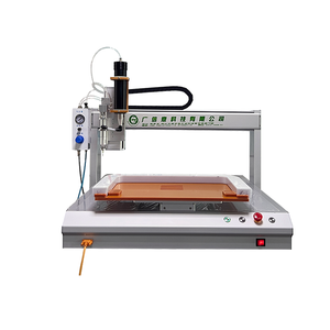 Dual-trạm hoàn toàn tự động năm trục Silicone máy pha chế máy tính để bàn keo Dispenser công nghiệp 1-năm máy móc - Product Image 6