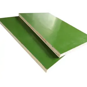 18mm 4x8 Recycled Waterproof Pp Green Plastic Film Faced Plywood