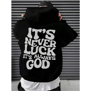 Sudadera con Capucha de Alta Calidad 100% Algodón 450gsm para Hombre, Estilo Deportivo, Estampado Puff, Sudadera Gruesa para Hombre - Product Image 1