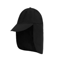 Dairui Casquette de soleil en nylon à séchage rapide avec logo personnalisé Casquette de baseball imperméable à l'eau Protection UV pour la pêche, la randonnée et le camping