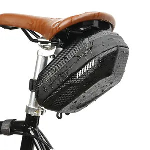 Yüksek kaliteli bisiklet çantası koltuk altında bisiklet kama paketi bisiklet çantası su geçirmez büyük kapasiteli bisiklet eyer çantası