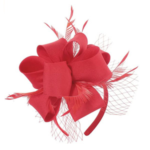 สตรีงานแต่งงานเจ้าสาว Headwear ค็อกเทล Tea Party ขนผมโบสถ์เดอร์บี้หมวก Fascinator - Product Image 2