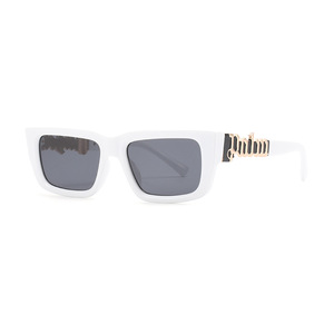 2024 New Arrival Trendy Fashion <b>Sunglasses</b> Brand Designer Square Frame Logo <b>Sunglasses</b> - Product Image 5