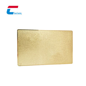 NTAG 216 RFID Carte de crédit en métal Carte de visite 24 k Métallique Nfc - Product Image 5
