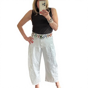 Cinturón decorativo hecho a mano con cuentas bordadas para mujer, ideal para fiestas y ocasiones festivas, a bajo costo. - Product Image 1