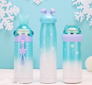 Vacuum Sealed Cup Customized Logo Rabbit Lovely Portable <b>Mini</b> Children Drink <b>Bottle</b> - Product Image 3
