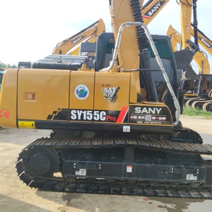 รถขุด SANY SY155C Pro มือสอง ราคาถูก 15 ตัน รถตีนตะขาบไฮดรอลิกของแท้ สภาพดี - Product Image 3