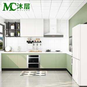 Armoire de rangement de cuisine moderne, ensemble complet, meubles de garde-manger personnalisés pour l'amélioration de la maison - Product Image 4