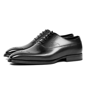 รองเท้าหนังผู้ชายระดับไฮเอนด์ สไตล์คลาสสิก สำหรับงานแต่งงาน ธุรกิจ และโอกาสพิเศษ ตัดเย็บตามสั่ง ระบายอากาศได้ดี น้ำหนักเบา - Product Image 2