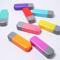 Mini tampon auto-encreur photosensible de poche, vierge, personnalisable pour signature, avec trou de suspension pour porte-clés