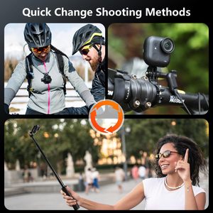 Base Magnética Amazear para Cámara Insta360 GO Ultra, Soporte de Liberación Rápida de Aleación de Aluminio con Rosca Universal de 1/4\" - Product Image 2