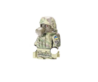 Nouveauté 2024 : Jouets de construction miniatures de personnages de guerre des forces spéciales russes et ukrainiennes, armes militaires