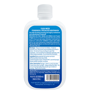 Enjuague Bucal Flash Water 500ml, Buen <span class=keywords><strong>Precio</strong></span>, Enjuague Bucal Especializado <span class=keywords><strong>Periodontal</strong></span> para Clínicas Dentales y Minoristas de Higiene - Product Image 3