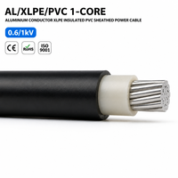 AL/XLPE/PVC Aluminium-Leiterkabel XLPE-Isolierung PVC-Mantel 4x50mm2 0,6 1kV Energieübertragung