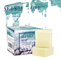 Savon au sel marin 100g pour éliminer les boutons, nettoyer les pores, traiter l'acné, hydrater, savon au lait de chèvre pour le visage, base de soin de la peau
