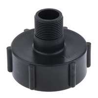Bec verseur de Valve en plastique DIN61 S60x6 IBC avec adaptateur de réservoir de fourre-tout IBC/connecteur de raccord