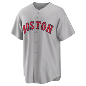 Maillot de baseball en twill pour homme, style vintage américain, pour les équipes de Boston – Grande taille, pour jeunes, idéal pour l'été - Product Image 4