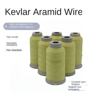 1500D3 aramide haute résistance <span class=keywords><strong>Kevlar</strong></span> ligne de pêche escalade vêtements ignifuge tablier haute température résistance flamme - Product Image 2