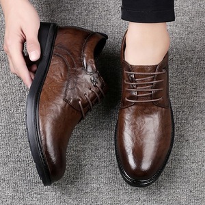 Chaussures rehaussantes pour hommes en cuir de vachette de haute qualité, confortables, pour mariages formels, avec doublure en cuir véritable - Product Image 4
