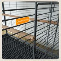 Cages à oiseaux de grande taille en métal de qualité supérieure, cages pour animaux de compagnie, cages pour perroquets, cages de reproduction pour oiseaux, cages pliables pour oiseaux de grande taille