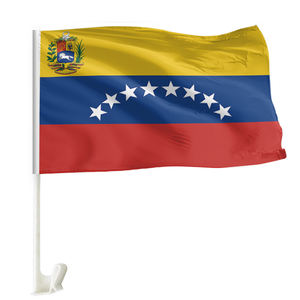 Banderas de ventana de coche personalizadas de todos los países a la venta a precios bajos Banderas de coche de Chile de alta calidad 30*45cm personalizadas - Product Image 2