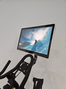 Bicicleta de <span class=keywords><strong>Spinning</strong></span> Magnética Comercial de Lujo <span class=keywords><strong>con</strong></span> Pantalla Táctil HD y Sistema Android, Bicicleta Estática para Gimnasio en Casa, OEM - Product Image 4