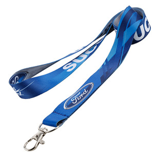 Wholesale Custom Logo Polyester 15mm 20mm 25mm Width Lanyards High Quality Promotional Heat Transfer Lanyard for ID Card Holders