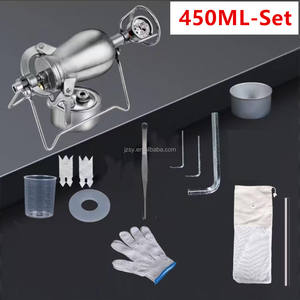 Mini máquina Manual de palomitas de maíz para el hogar, herramienta para hacer palomitas de maíz calentadas con Alcohol - Product Image 5